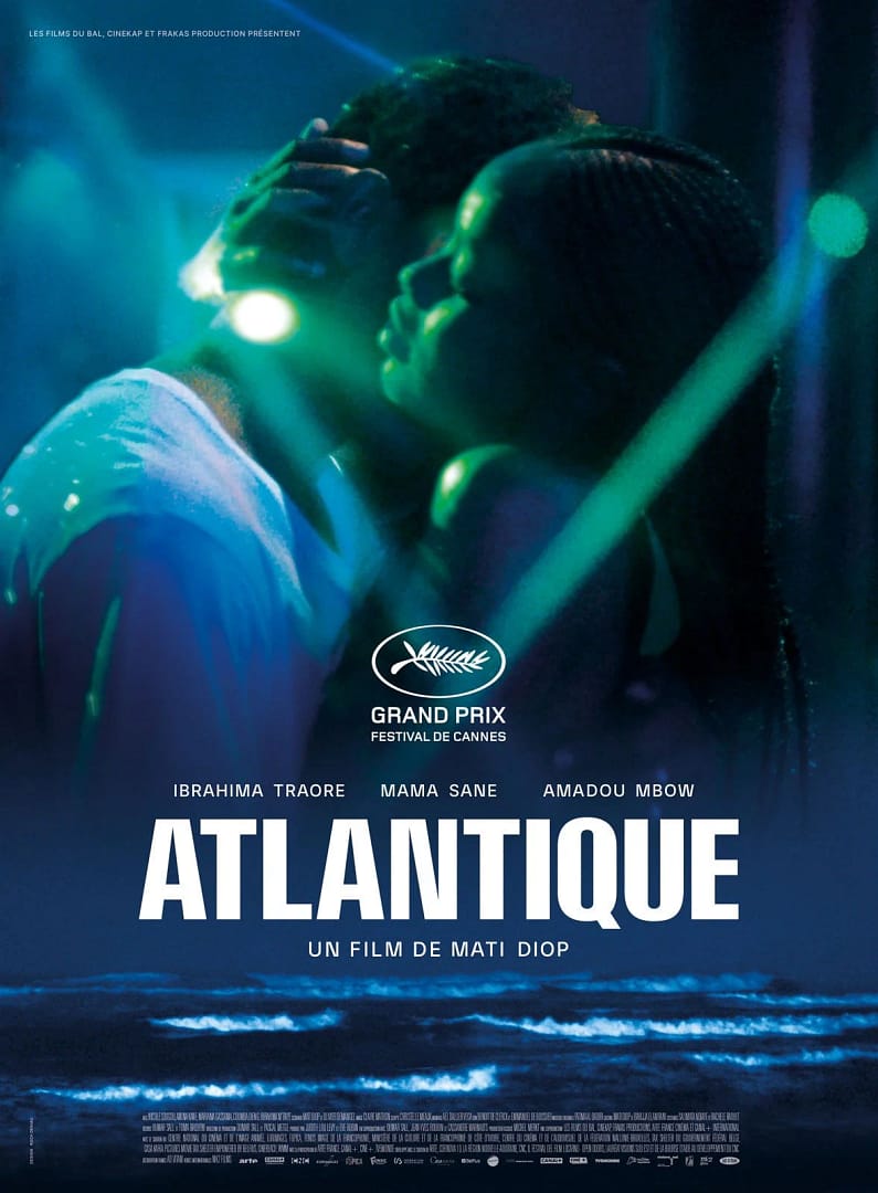 Affiche du film Atlantique réalister par Mati Diop